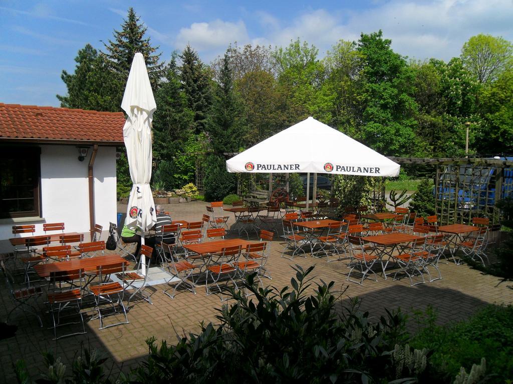 Motel Zur Festwiese Gierstädt 외부 사진